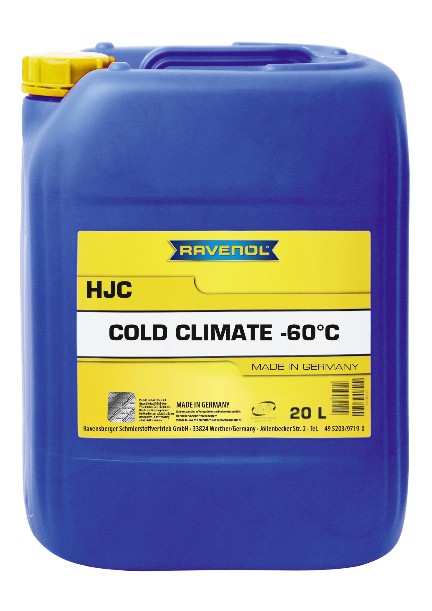 RAVENOL HJC COLD CLIMATE -60°C Protect FL22 20 L