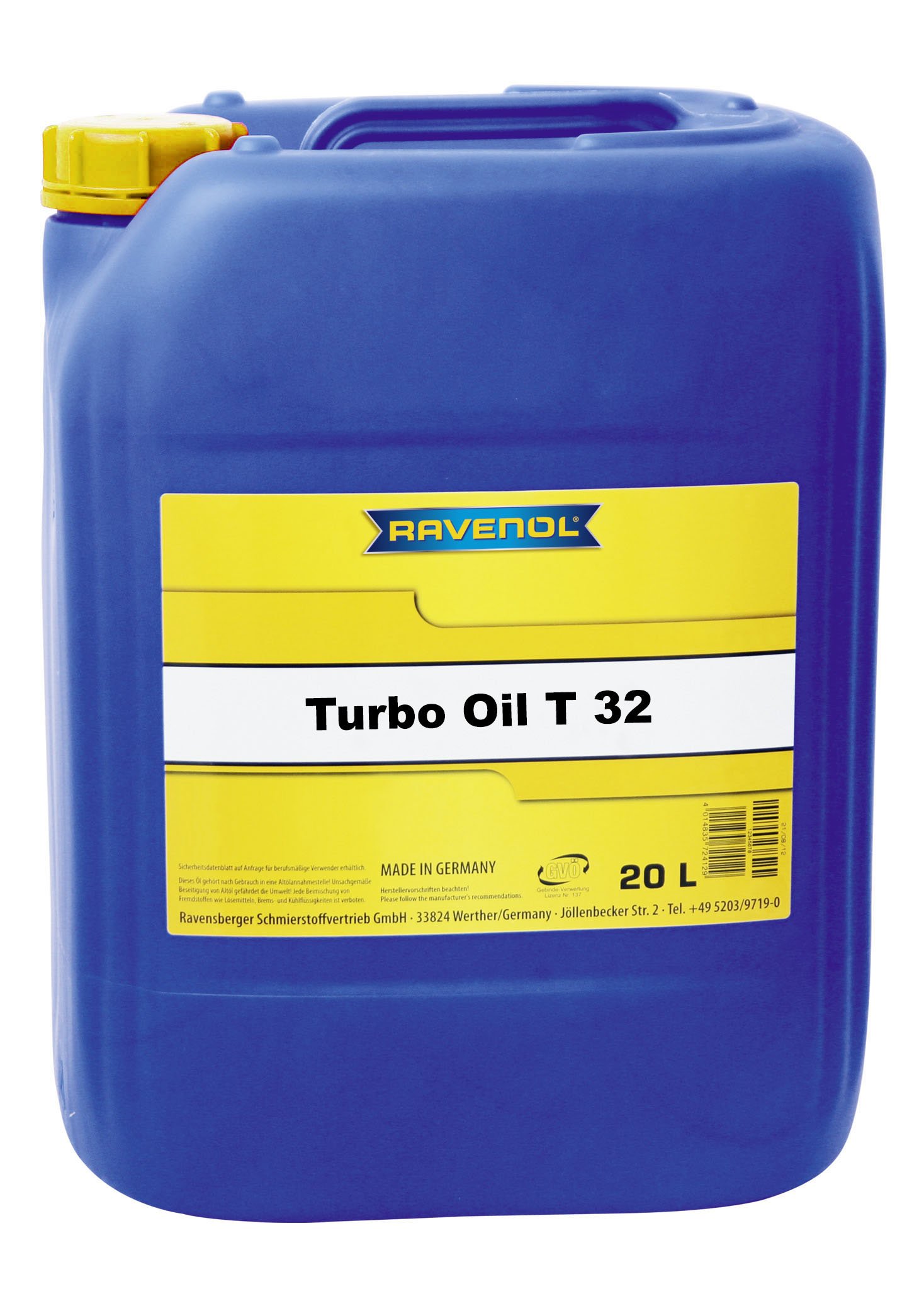 RAVENOL Turbo Oil T32 20 L