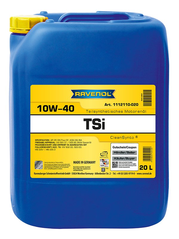 RAVENOL TSi SAE 10W-40 20 L