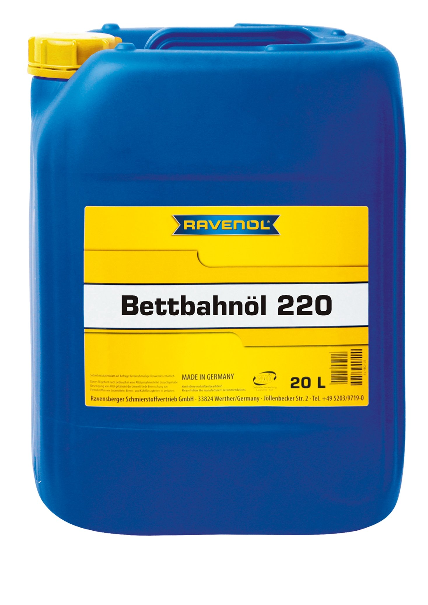 RAVENOL Bettbahnoel 220 20 L