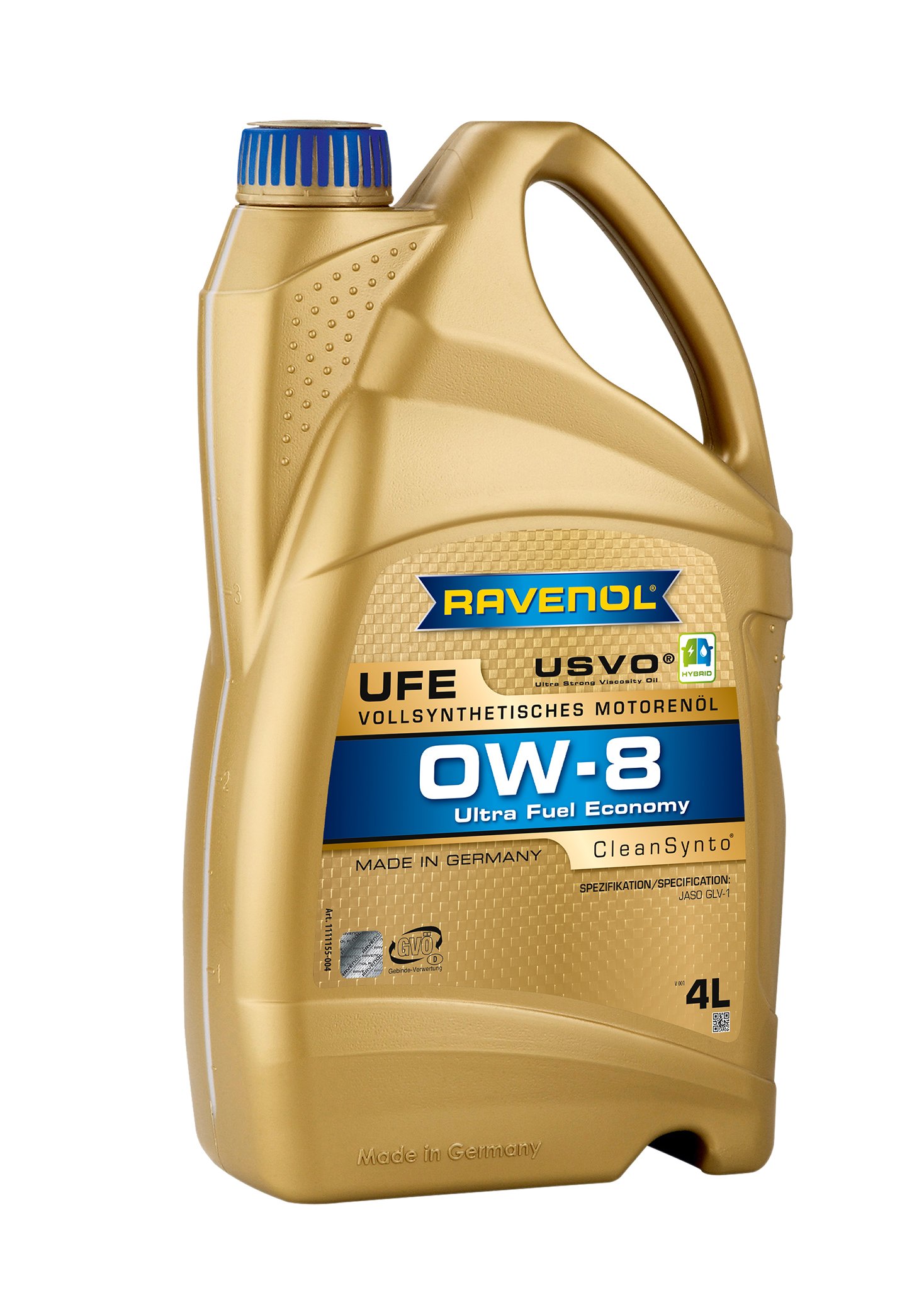 RAVENOL UFE Ultra Fuel Economy SAE 0W-8 4 L
