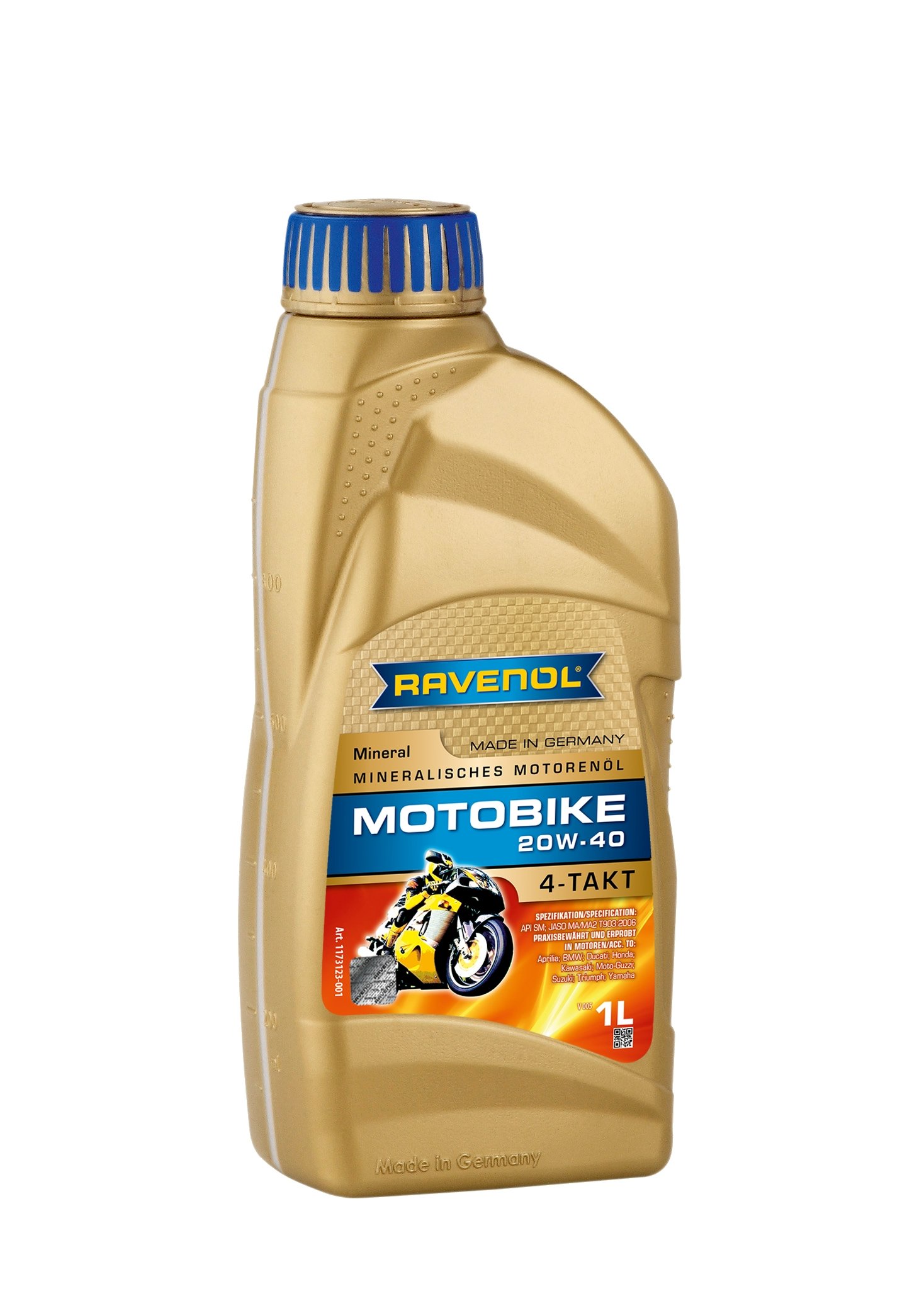 RAVENOL Motobike 4 T Mineral SAE 20W 40 RAVENOL