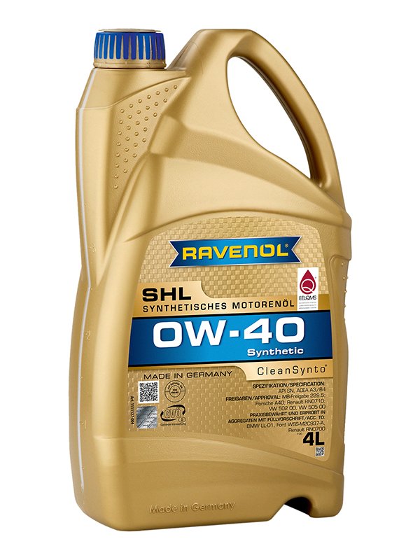 RAVENOL SHL SAE 0W-40 4 L