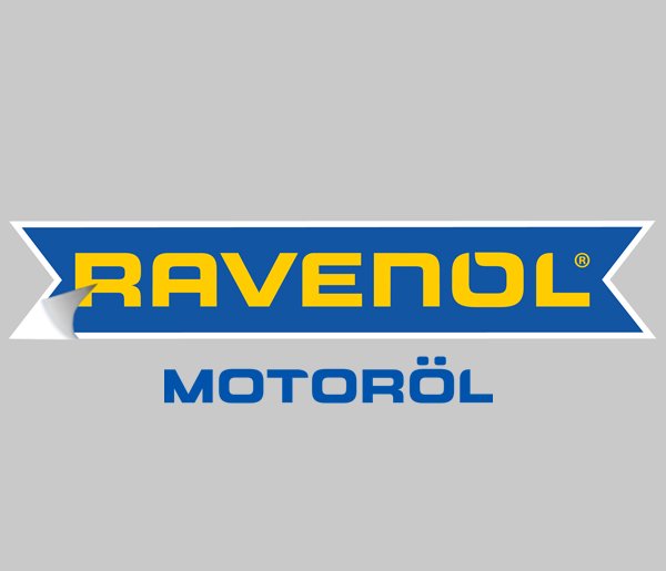 RAVENOL MOTORÖL Konturaufkleber-2c, 300x90mm 1 St