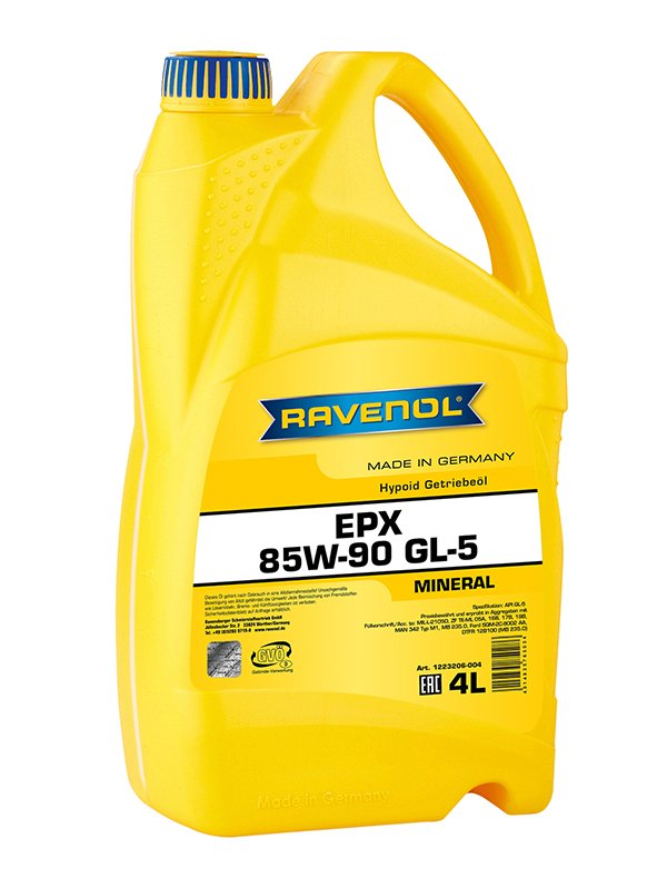 RAVENOL Getriebeoel EPX SAE 85W-90 GL-5 4 L