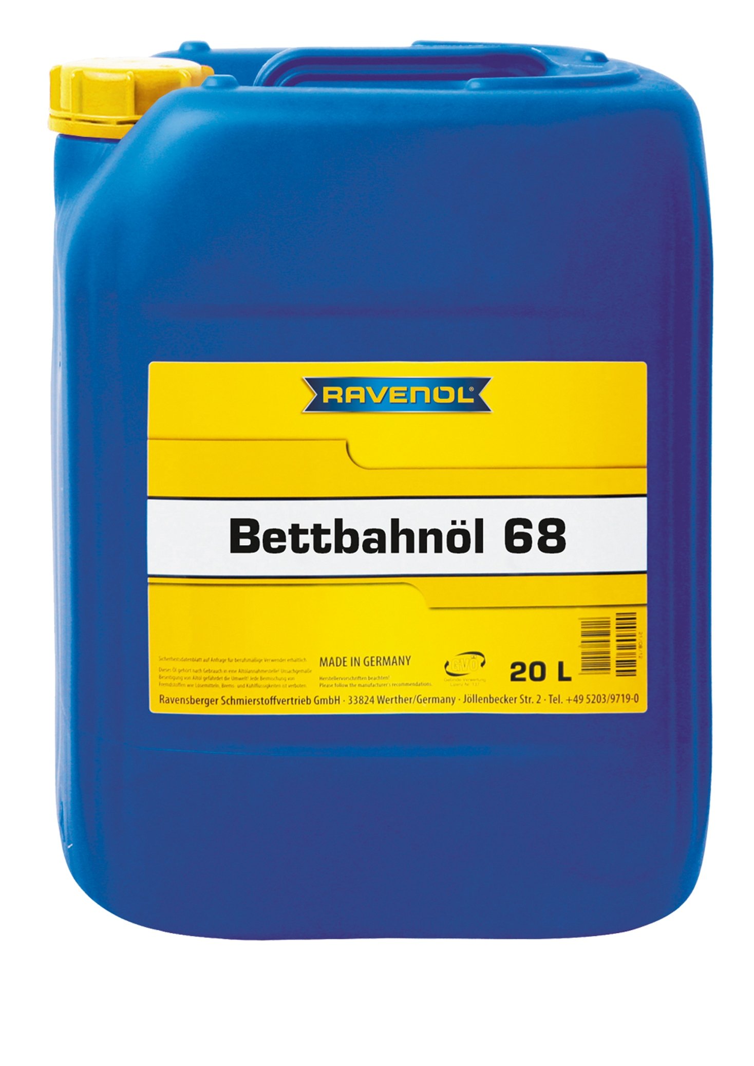 RAVENOL Bettbahnoel 68 20 L