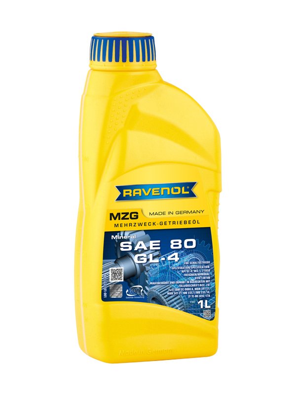 RAVENOL Getriebeoel MZG SAE 80 GL-4 1 L