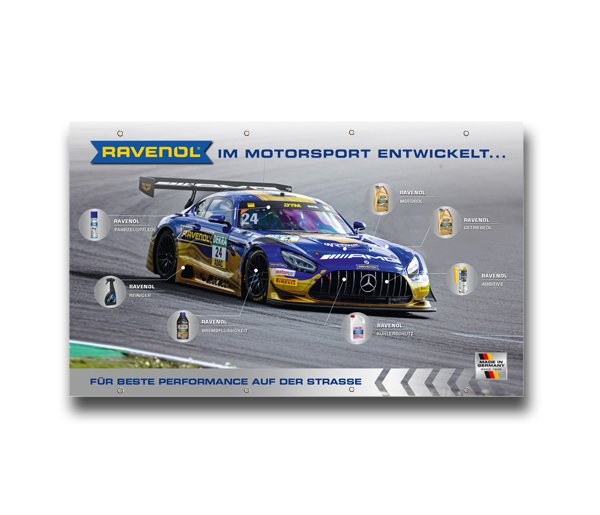 RAVENOL Banner DTM 200x120 cm DE 1 St