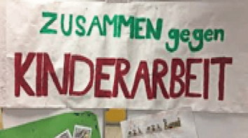 Plakat gegen Kinderarbeit Plakat gegen Kinderarbeit