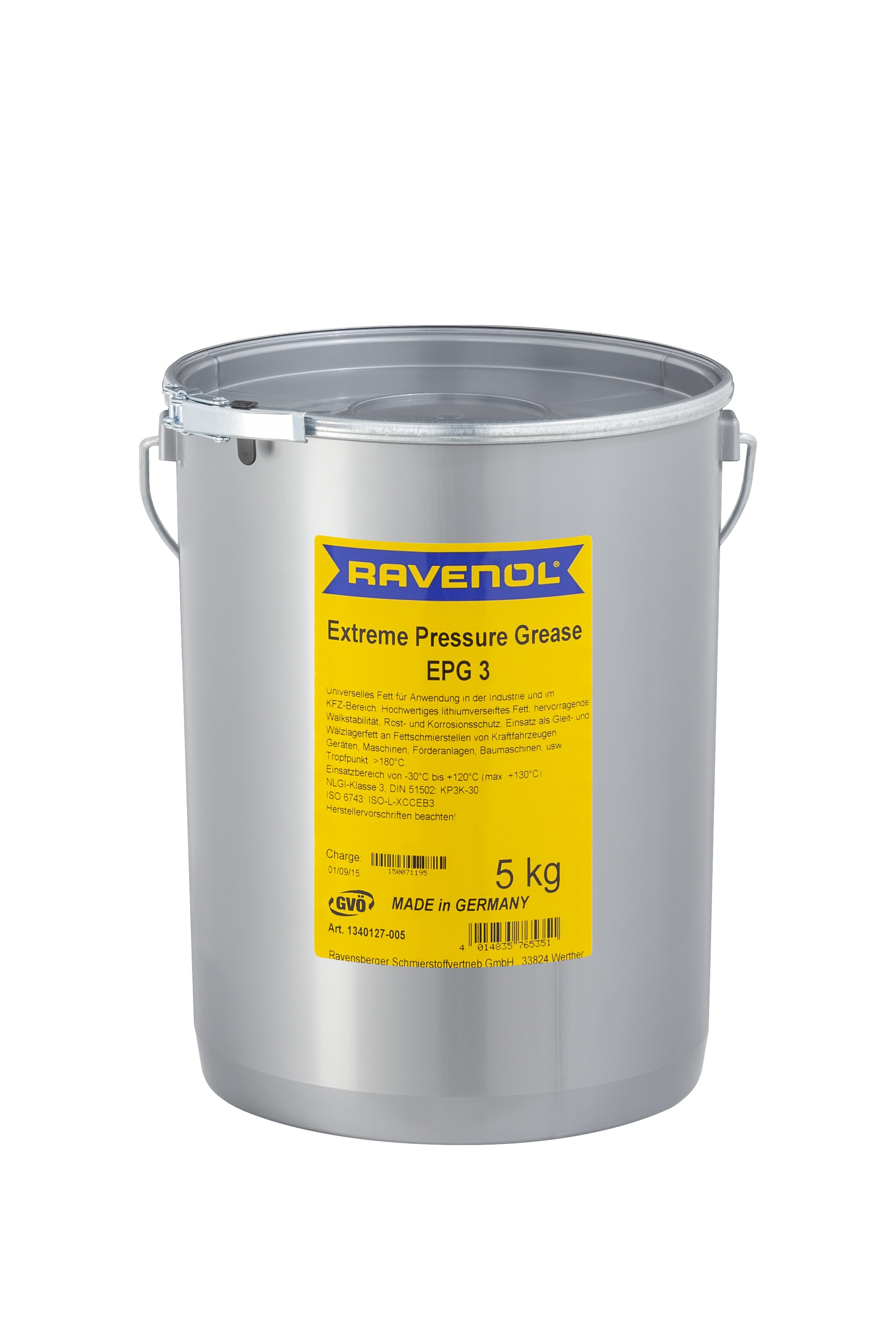RAVENOL Extreme Pressure Grease EPG3 5 Kg