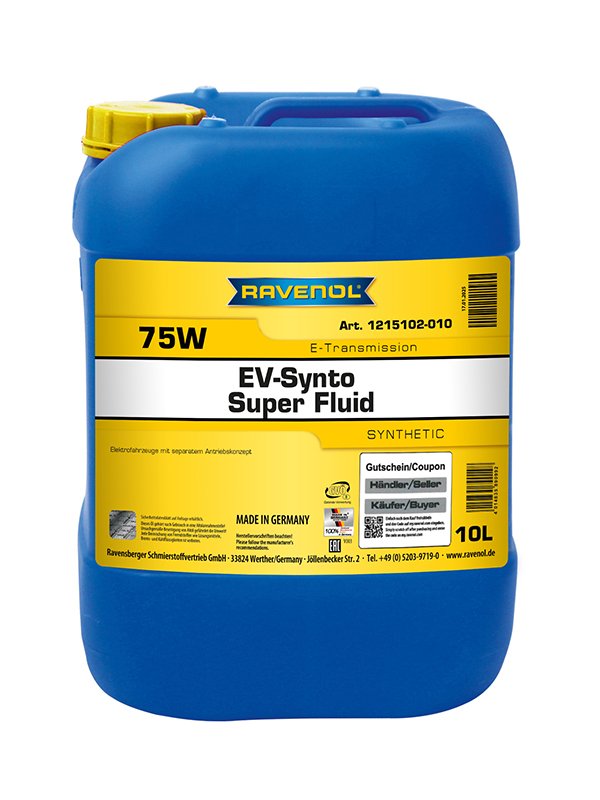 RAVENOL EV-Synto Super Fluid 75W E-TF 10 L
