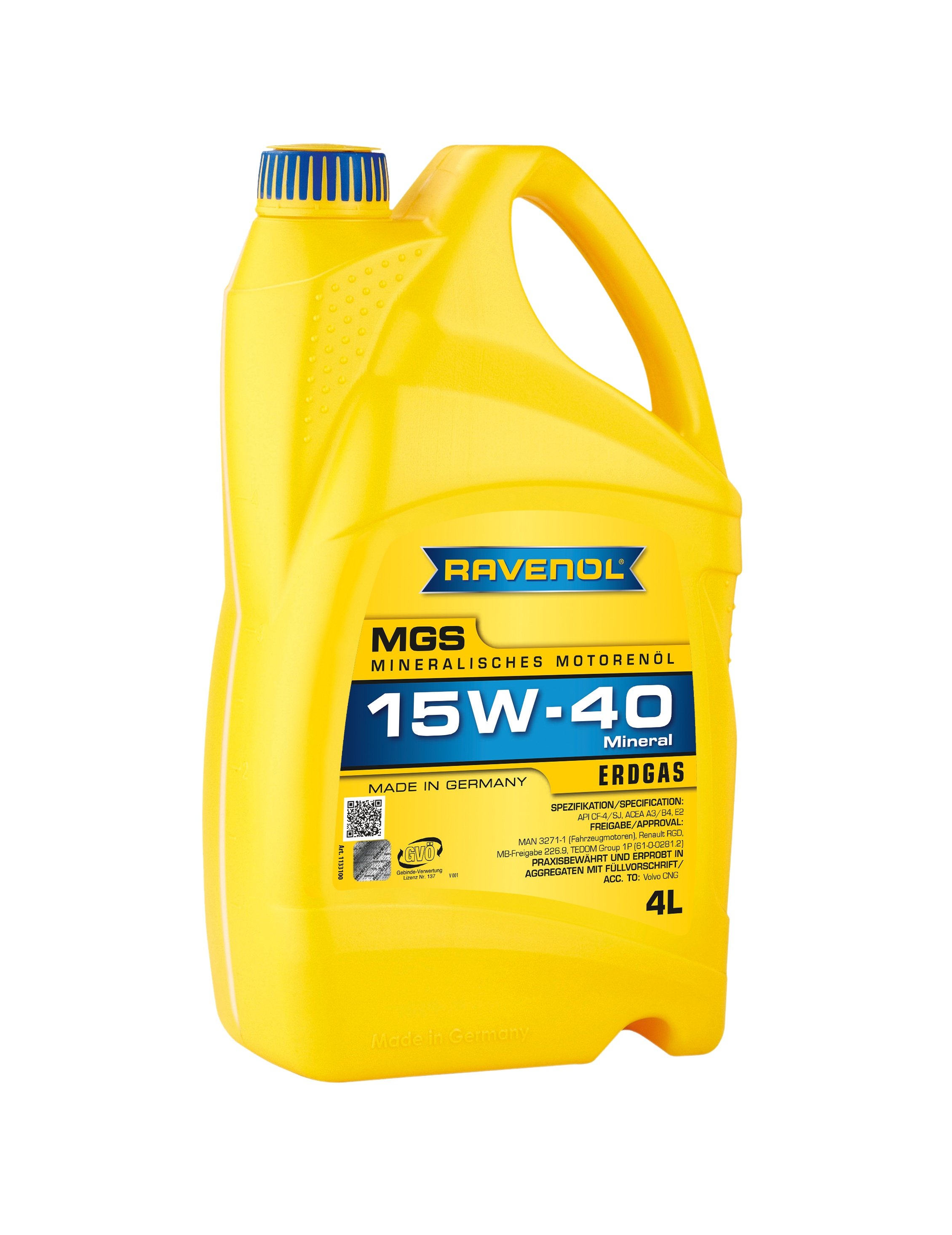 RAVENOL MGS SAE 15W-40 4 L
