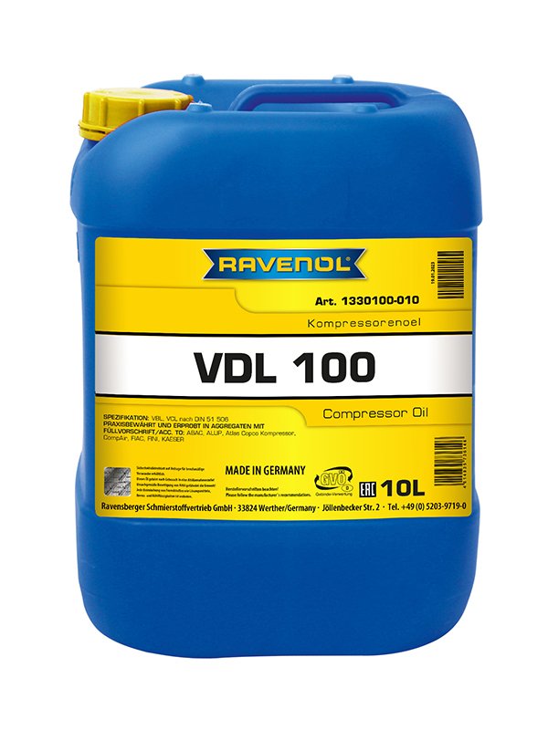 RAVENOL Kompressorenoel VDL 100 10 L