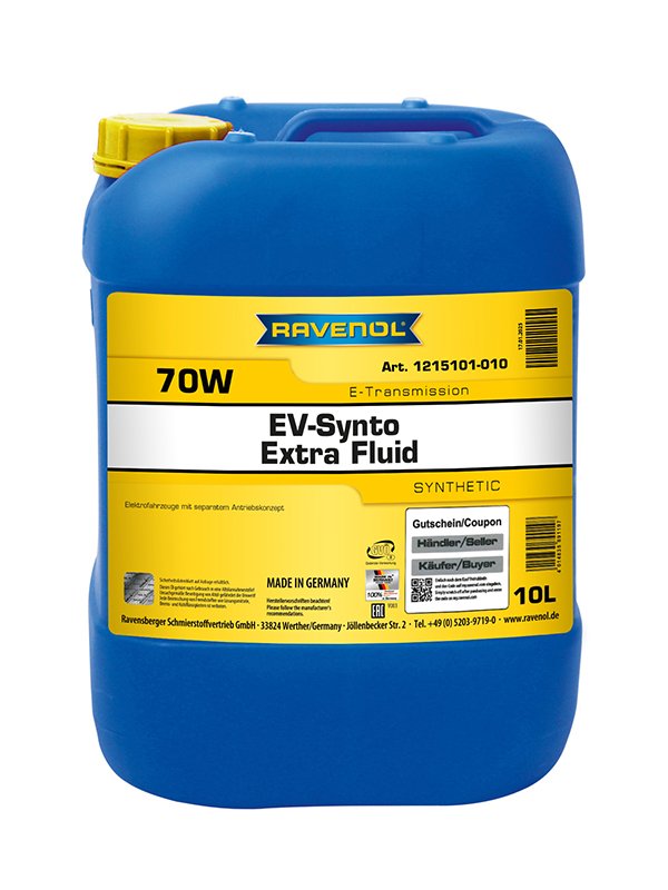 RAVENOL EV-Synto Extra Fluid 70W E-TF 10 L
