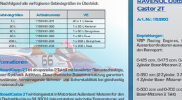 RAVENOL Newsletter – NEU im Sortiment