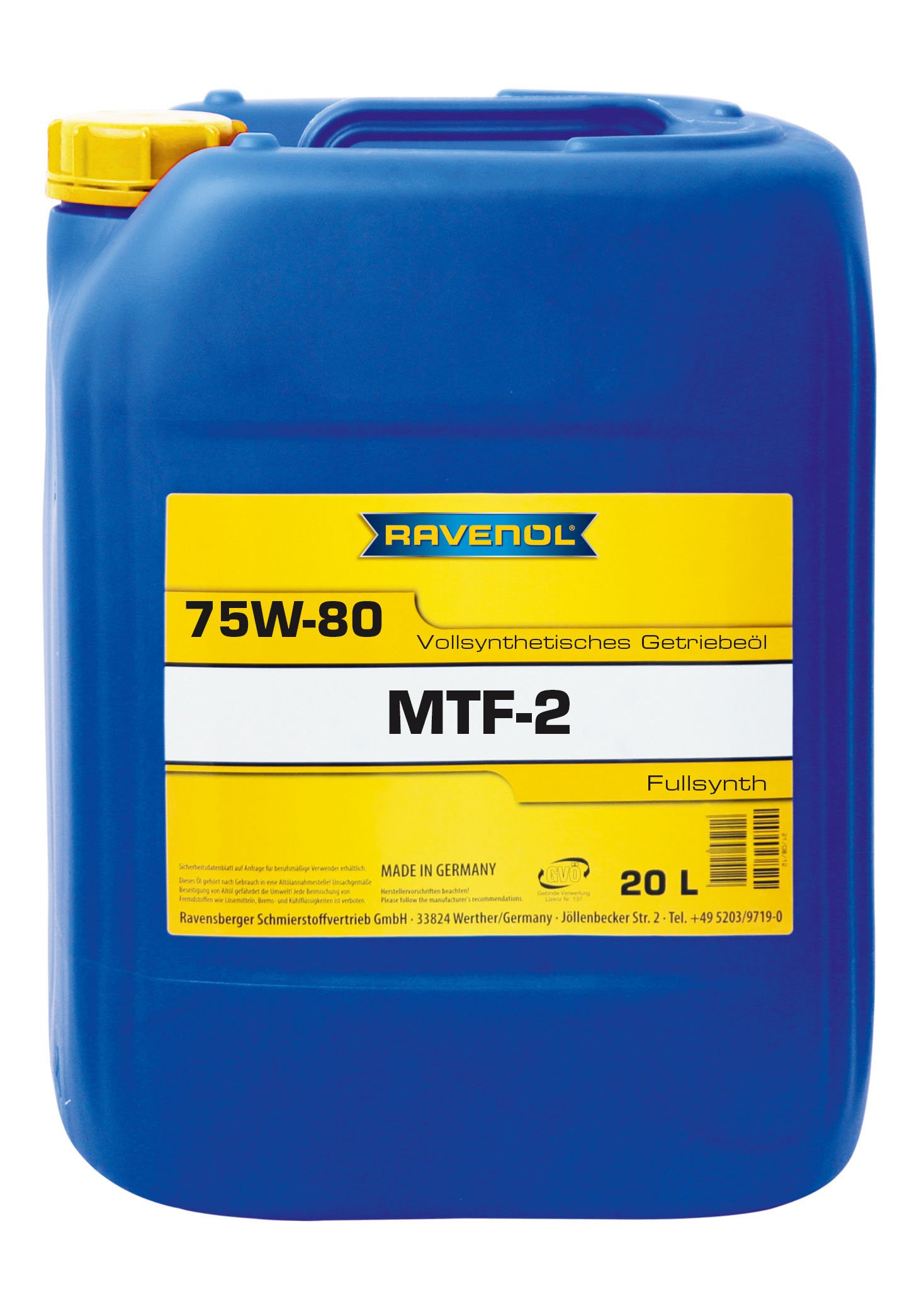 RAVENOL MTF-2 SAE 75W-80 20 L