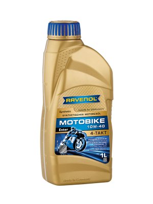 RAVENOL Motobike 4-T Ester SAE 10W-40 Produktabbildung für RAVENOL Motobike 4-T Ester SAE 10W-40