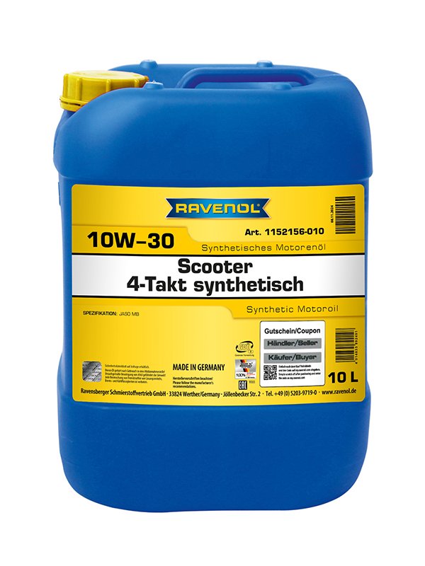 RAVENOL SCOOTER 4-T 10W-30 10 L