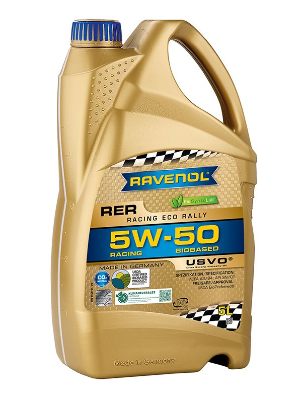 RAVENOL Racing Eco Rally RER SAE 5W-50 5 L