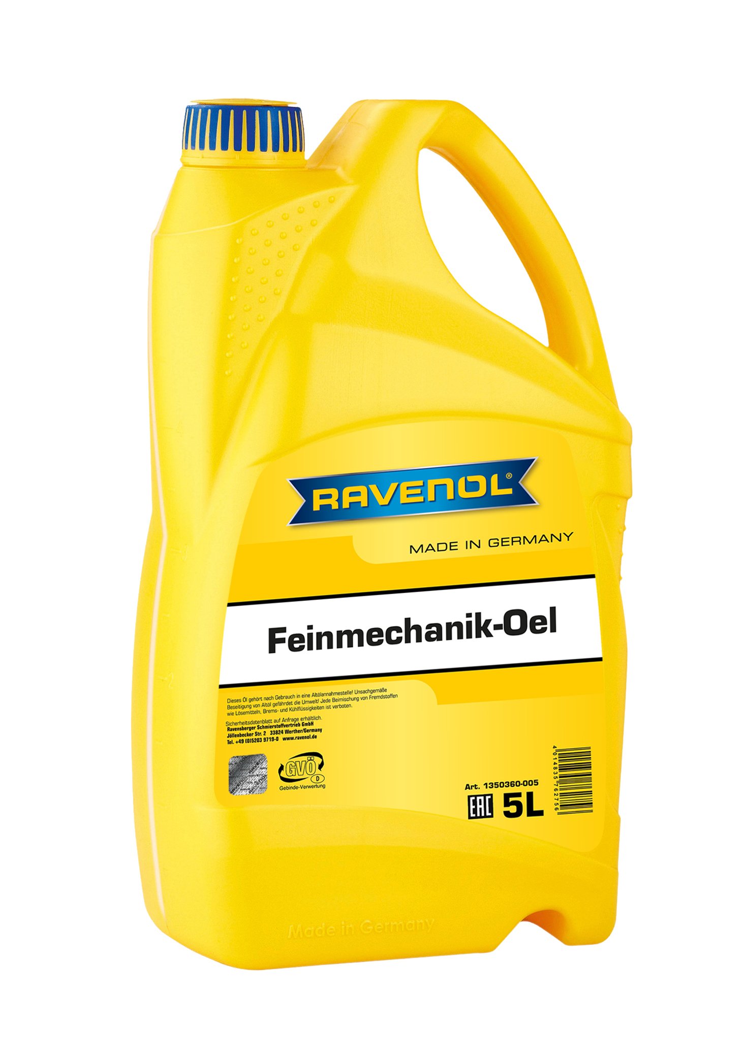 RAVENOL Feinmechanik-Oel 5 L