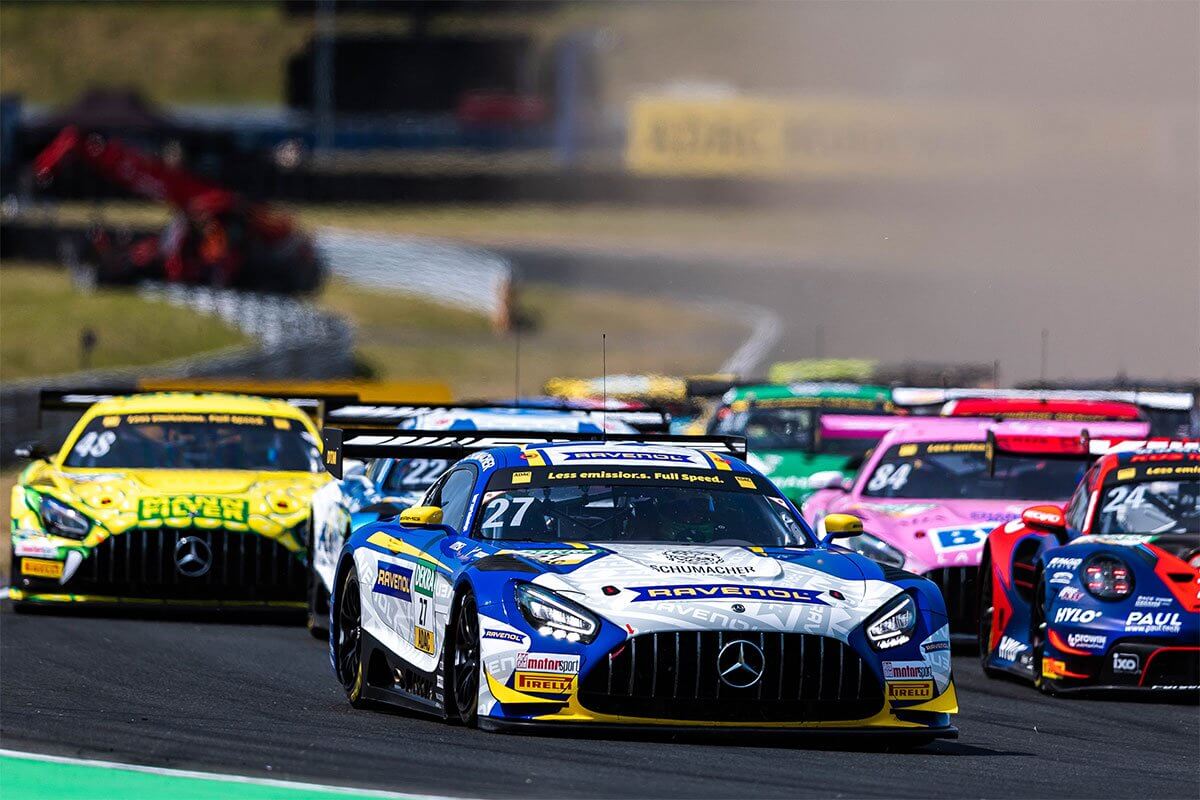 Mercedes AMG mit David Schuhmacher und RAVENOL als Sponsor Mercedes AMG mit David Schuhmacher und RAVENOL als Sponsor