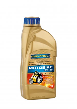 RAVENOL Motobike 4-T Mineral SAE 15W-40 Produktabbildung für RAVENOL Motobike 4-T Mineral SAE 15W-40