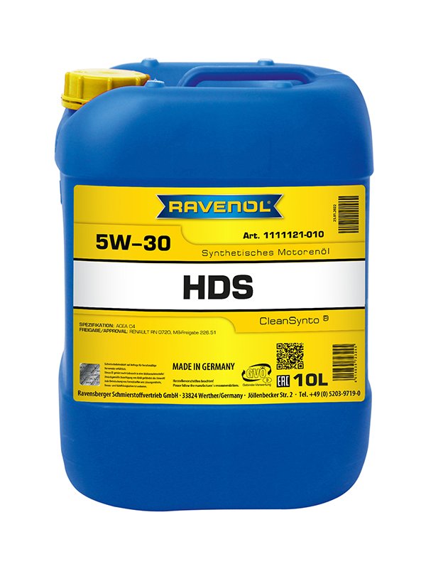 RAVENOL HDS Hydrocrack Diesel Specific 5W-30 10 L