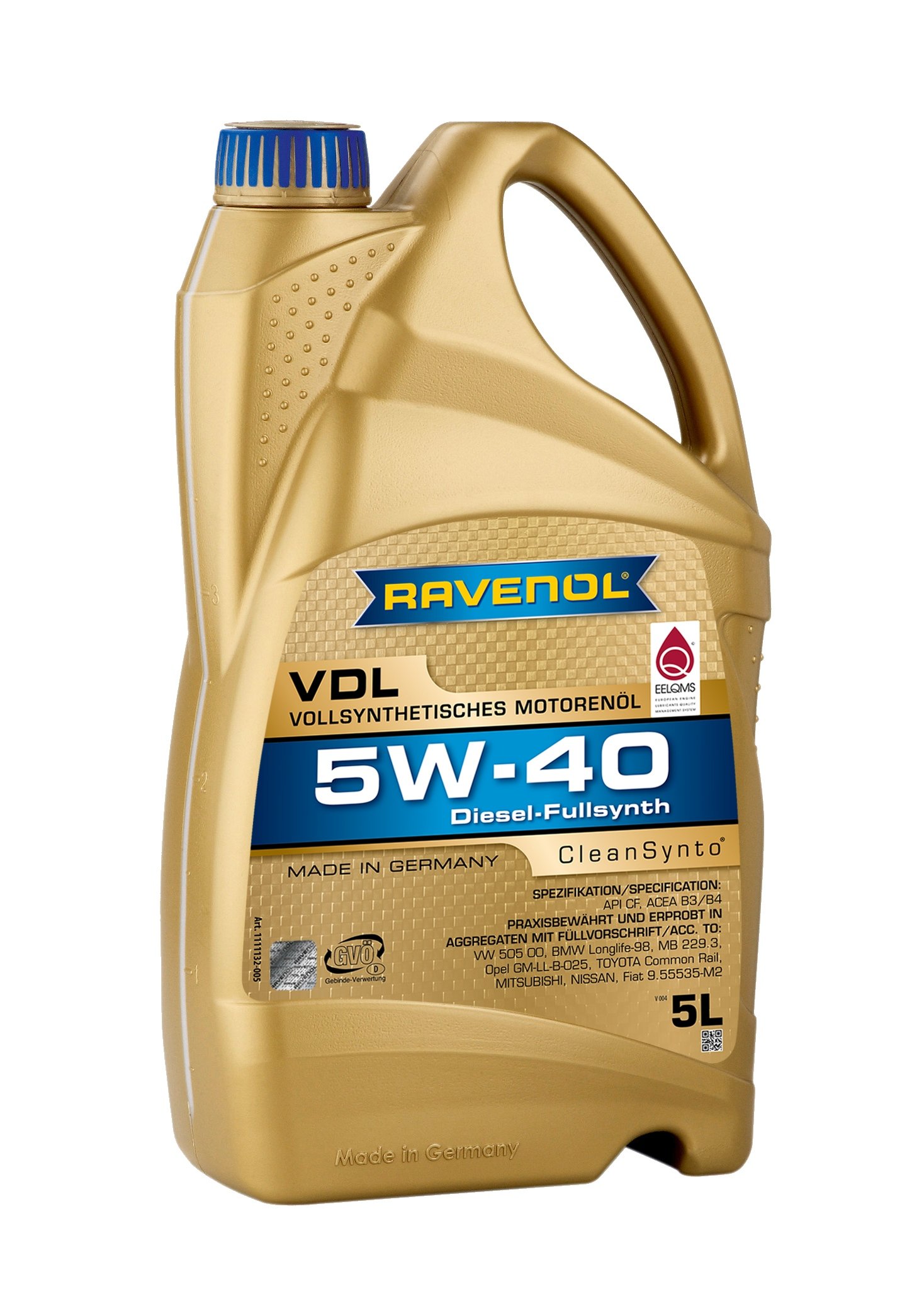 RAVENOL VDL SAE 5W-40 5 L