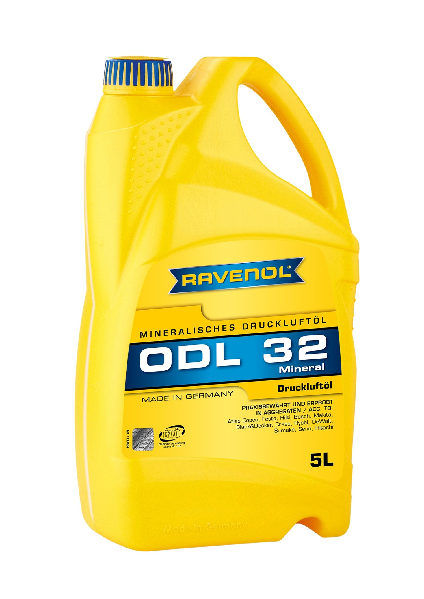 RAVENOL ODL 32 Druckluftoel 5 L