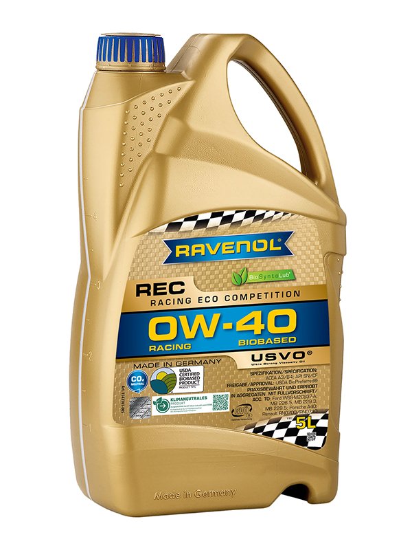 RAVENOL Racing Eco Competition REC SAE 0W-40 5 L