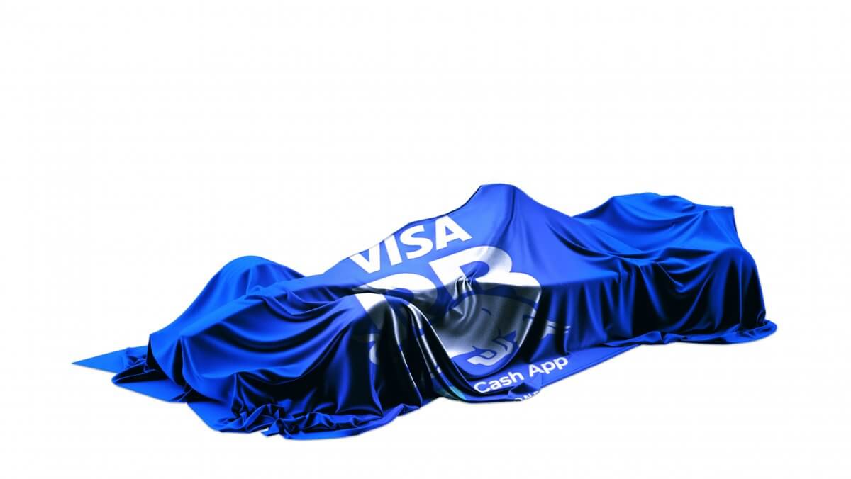 Der Formel 1 Wagen in Laken gehüllt Der Formel 1 Wagen in Laken gehüllt