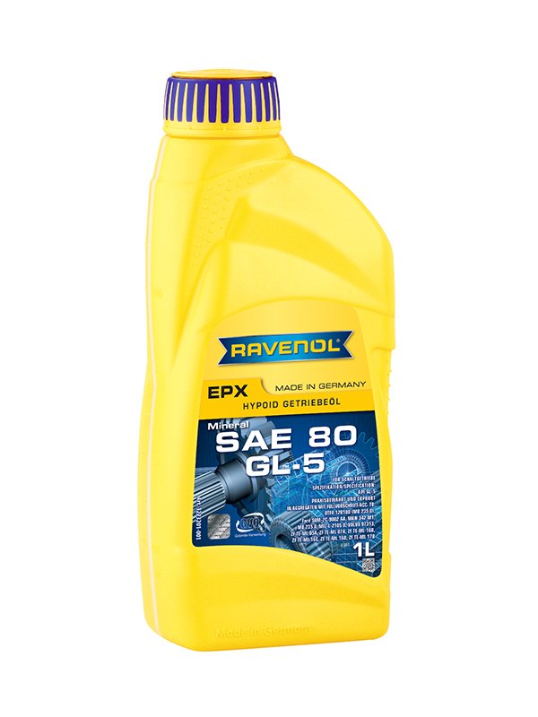 RAVENOL Getriebeoel EPX SAE 80W GL-5 1 L