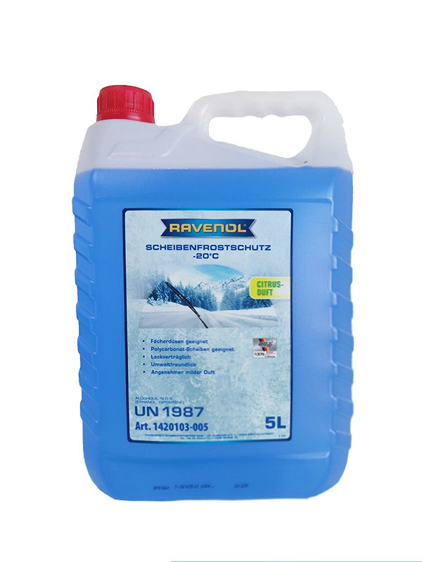 RAVENOL Scheibenfrostschutz -20°C 5 L