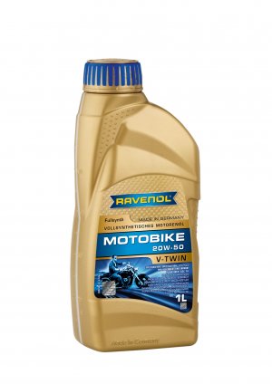 RAVENOL Motobike V-Twin SAE 20W-50 Fullsynth. Product image for RAVENOL Motobike V-Twin SAE 20W-50 Fullsynth.