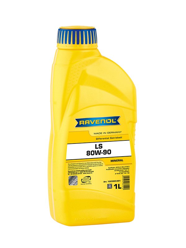 RAVENOL Sperrdiff. Hyp. Getr.öl LS SAE 80W-90 GL-5 1 L
