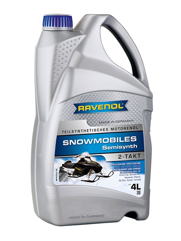 RAVENOL SNOWMOBILES Teilsynth. 2-Takt 4 L