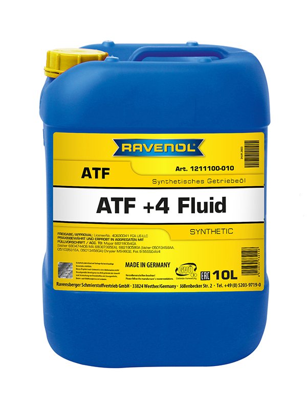 RAVENOL ATF+4 Fluid 10 L