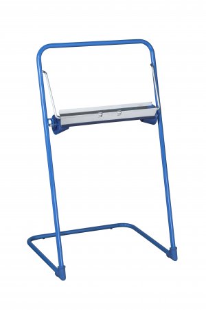 Produktabbildung für Bodenständer f. Putzpapier blau