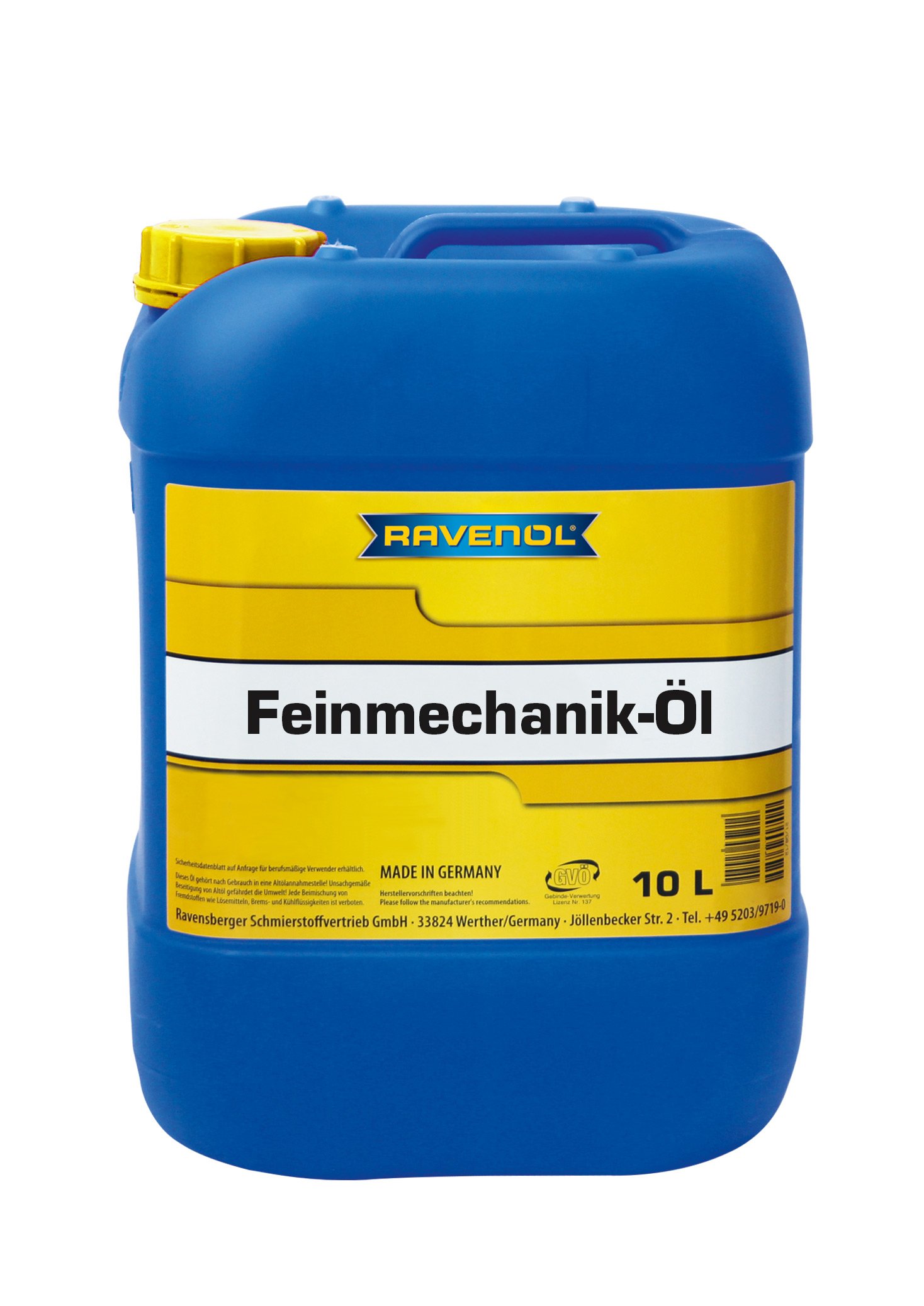 RAVENOL Feinmechanik-Oel 10 L