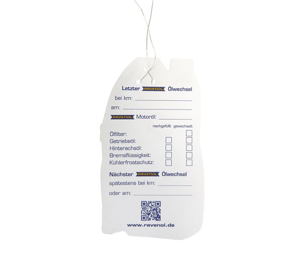 RAVENOL Ölwechselanhänger (Flaschenform) 1 St