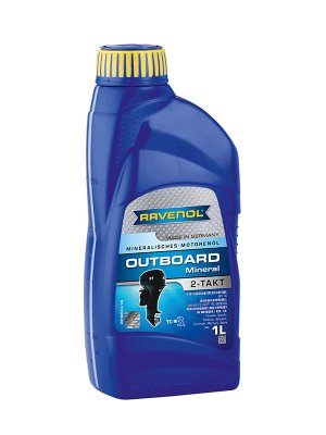 RAVENOL Outboardoel 2T Mineral Produktabbildung für RAVENOL Outboardoel 2T Mineral