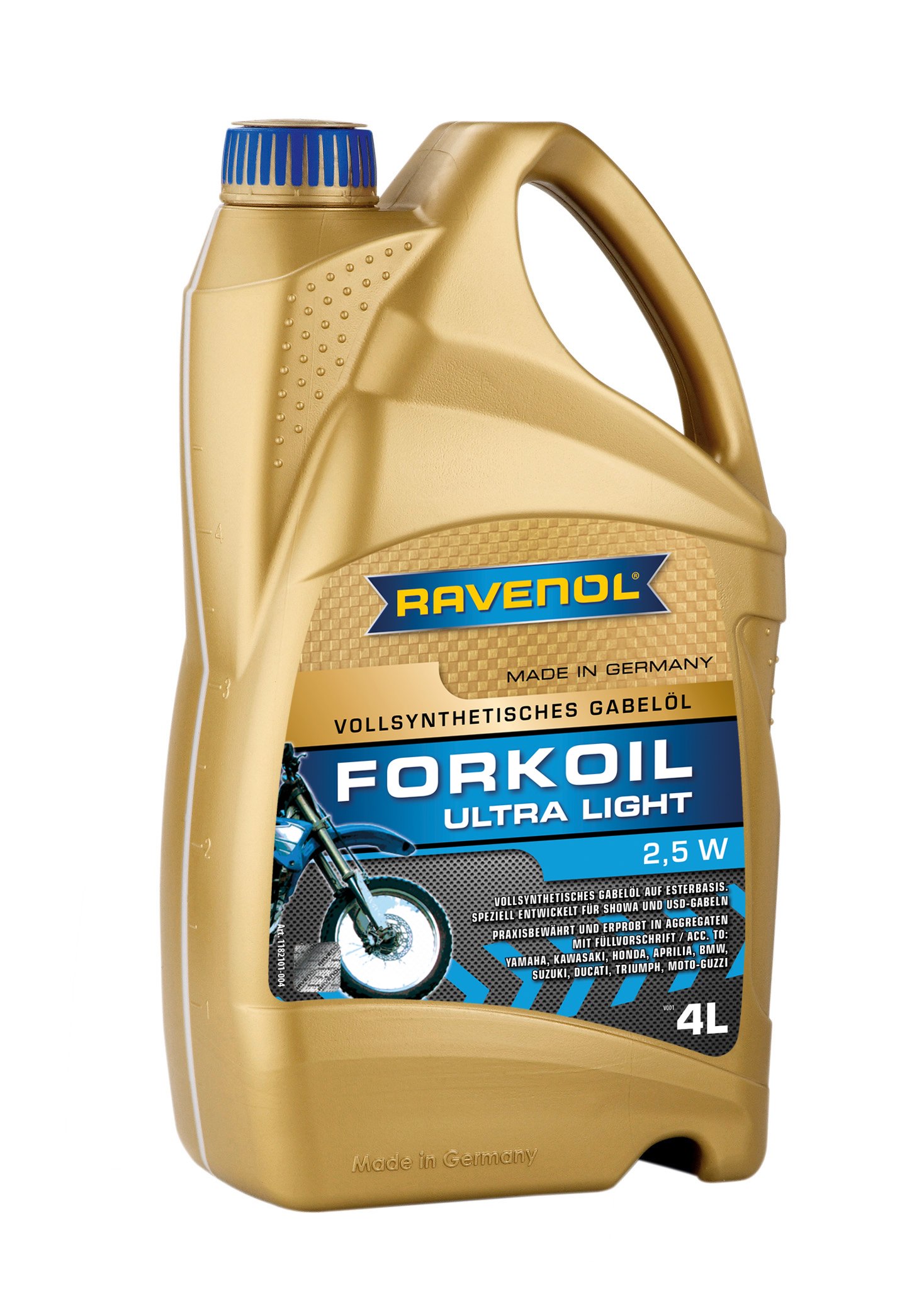 RAVENOL FORKOIL Ultra Light 2,5W 4 L