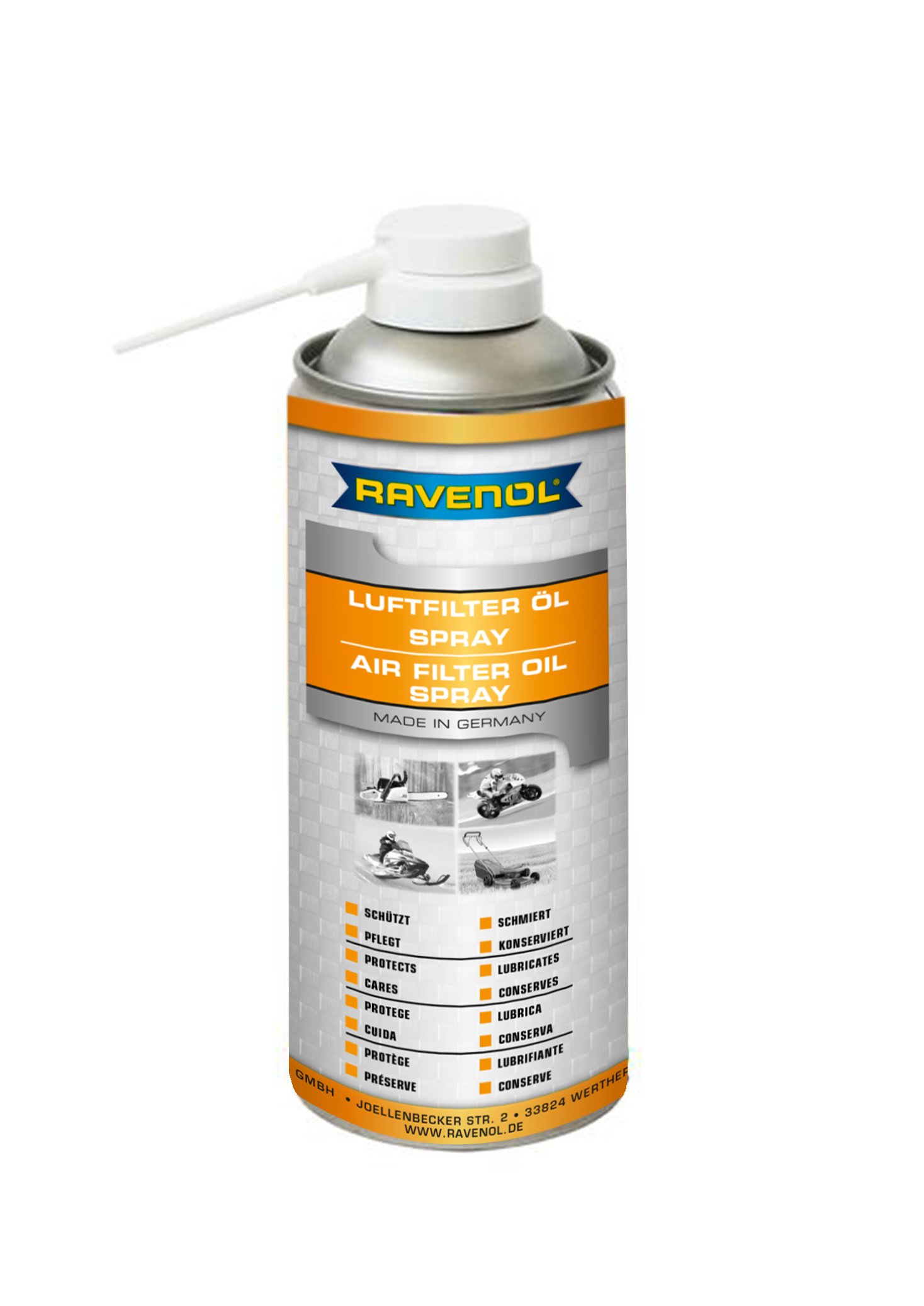 RAVENOL Air Filter Oil Spray 0.4 L