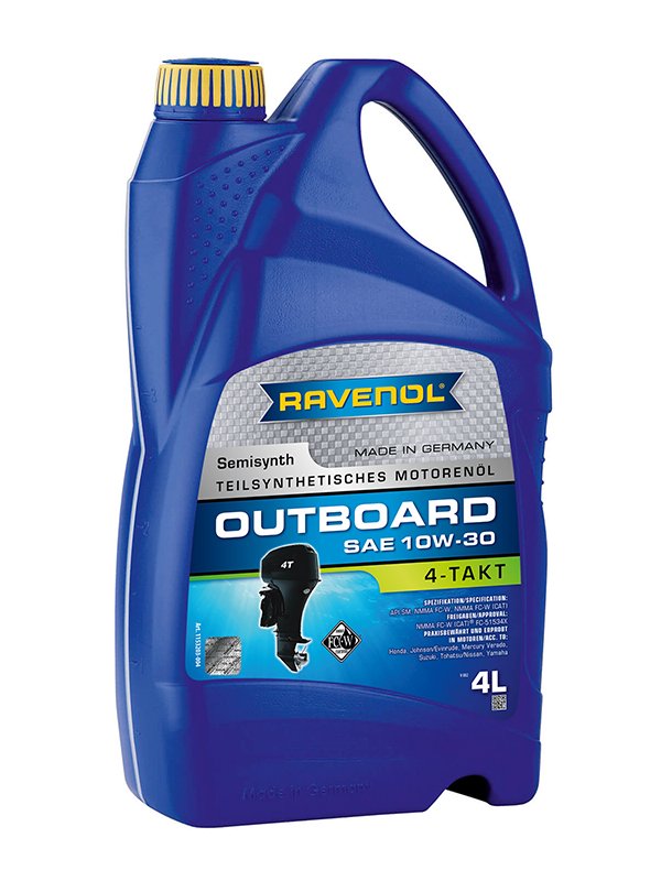 RAVENOL Outboardoel 4T SAE 10W-30 4 L
