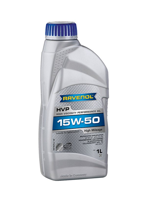 RAVENOL HVP High Viscosity Perform. Oil SAE 15W-50 1 L