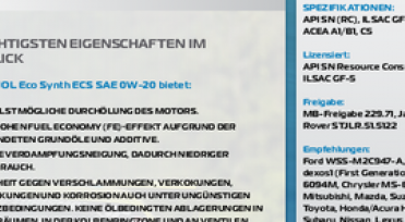 RAVENOL Newsletter -  new OEM approval for RAVENOL