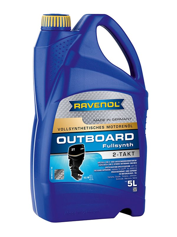 RAVENOL Outboardoel 2T Fullsynth. 5 L