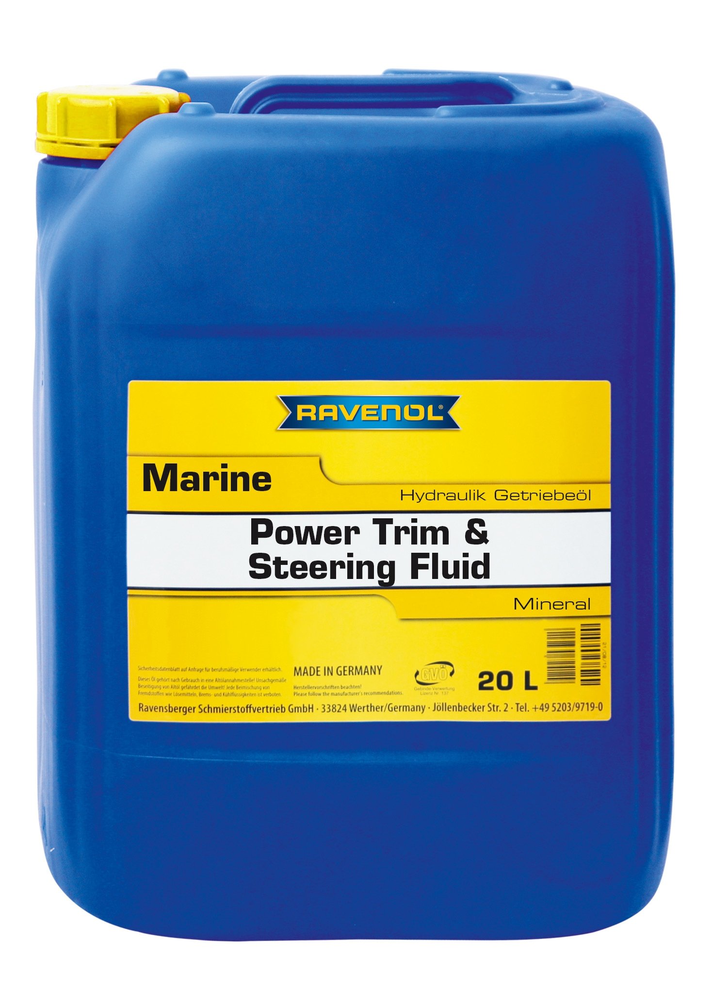 RAVENOL MARINE PowerTrim&Steering Fluid 20 L