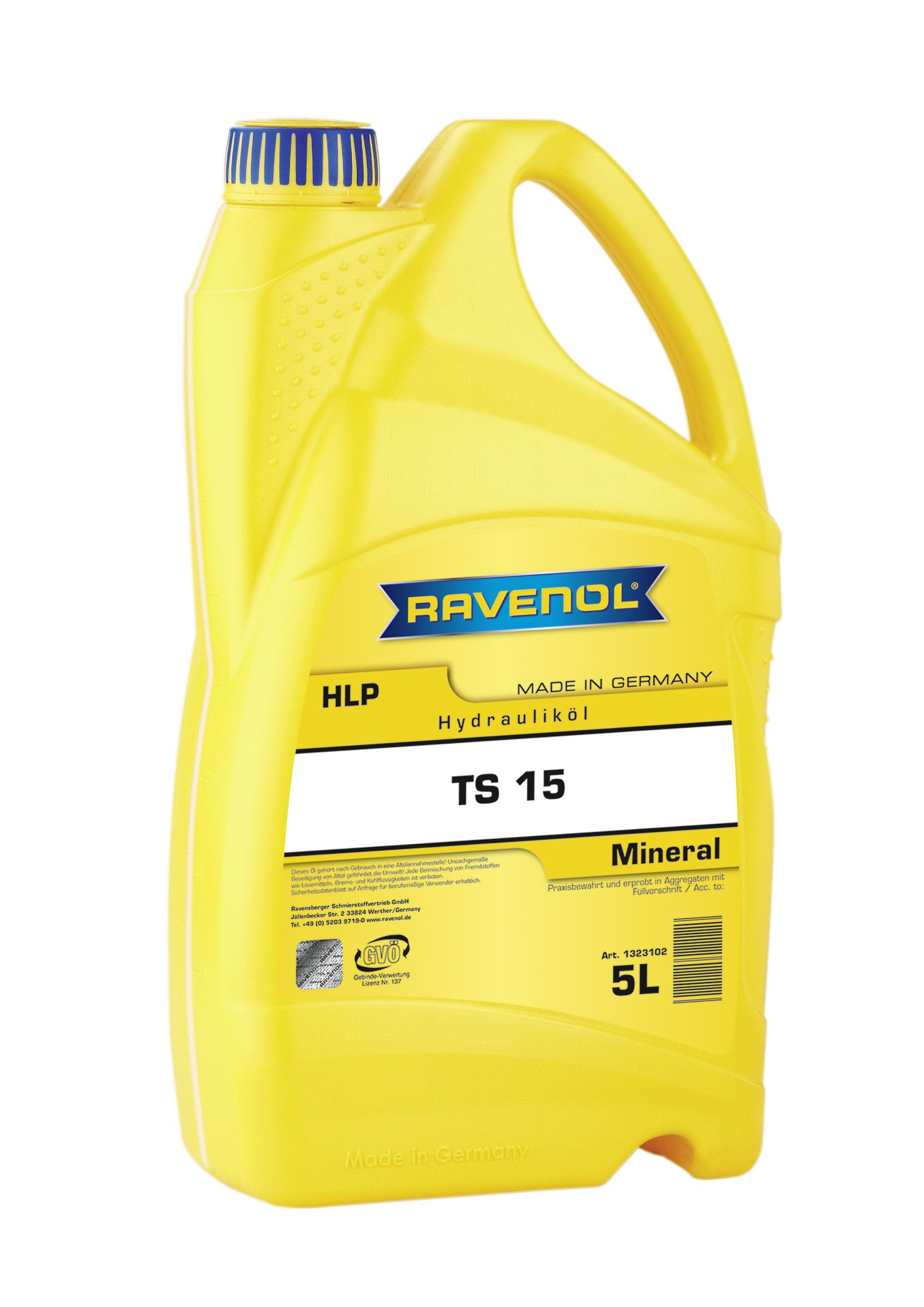 RAVENOL Hydraulikoel TS 15 (HLP) 5 L