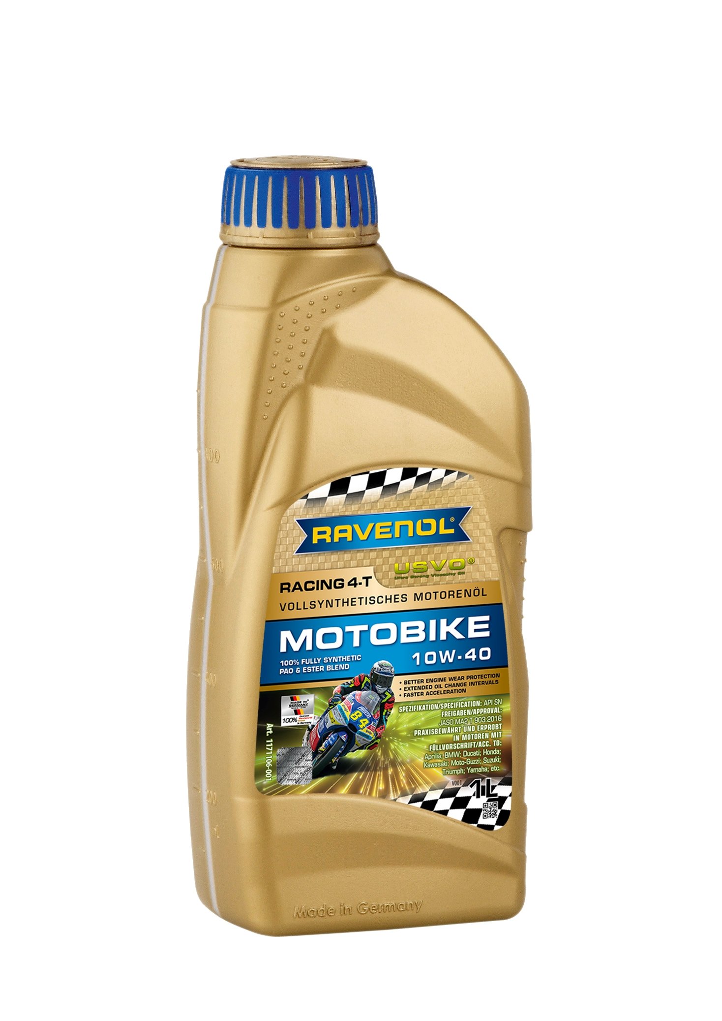 RAVENOL Racing 4-T Motobike SAE 10W-40 1 L